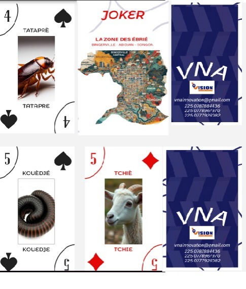 JEU DE CARTES EN LANGUES ATCHAN